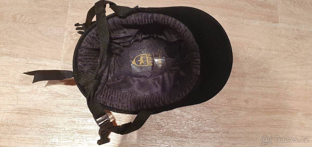 Pfiff jezdecká profi helma černý samet vel. 6 3/4" - 3