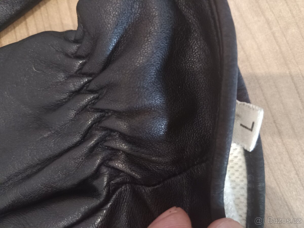 Prodám kožené rukavice chopper - 3