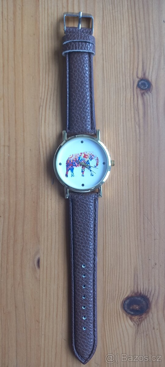 Nové dámské hodinky se slonem - 3