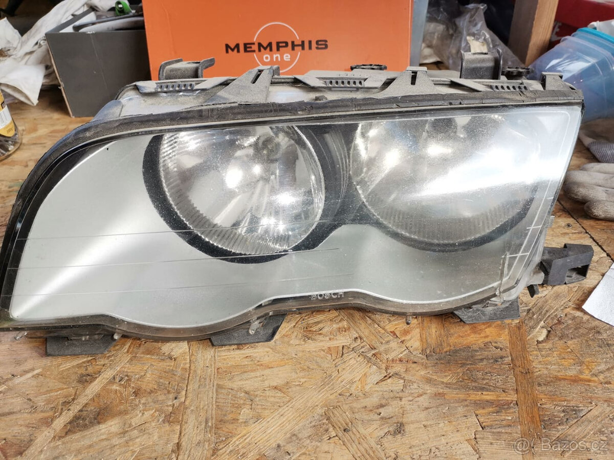 BMW E46, přední světla, - 3