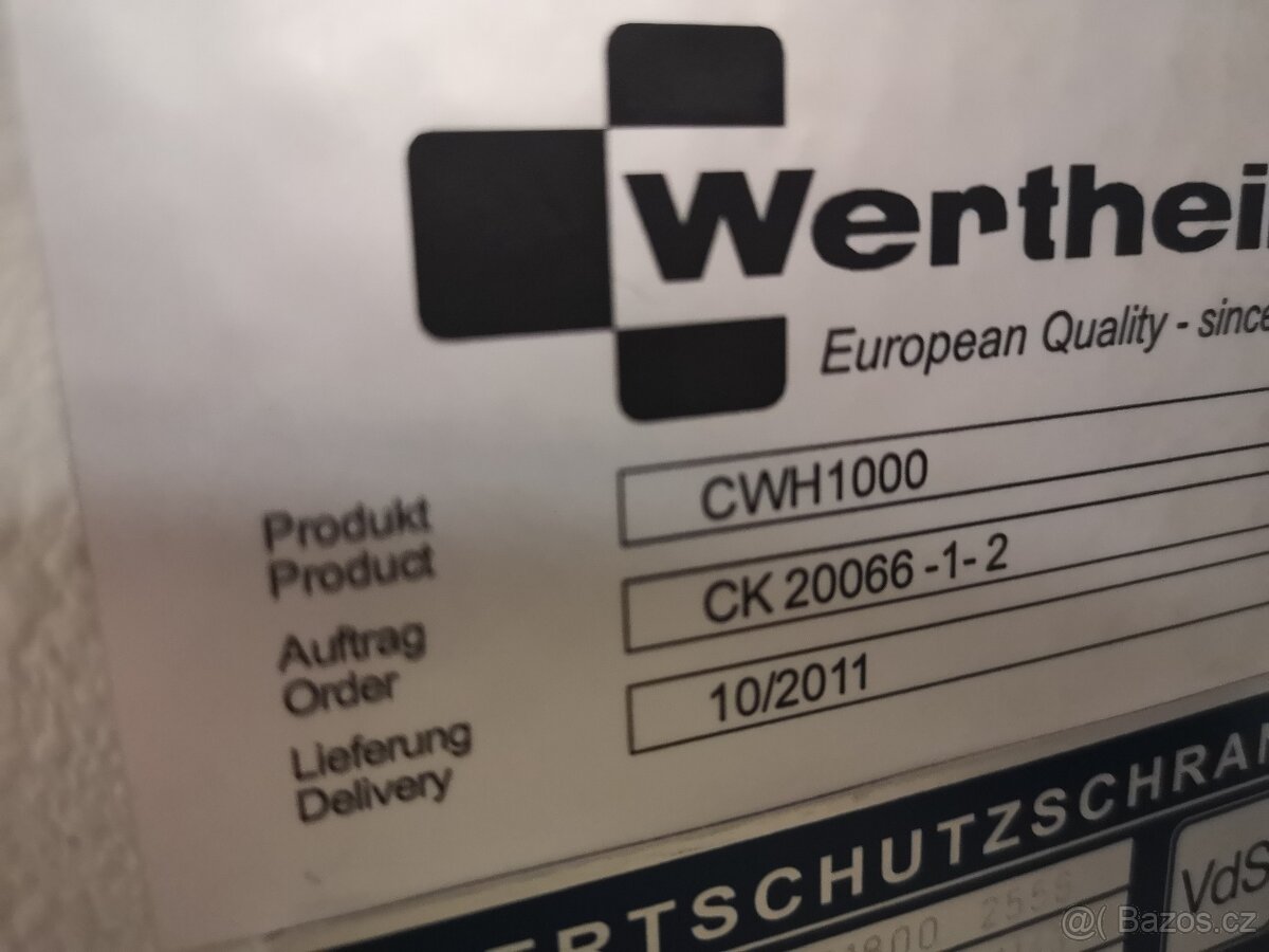 Trezor Wertheim CWH 1000 - 3