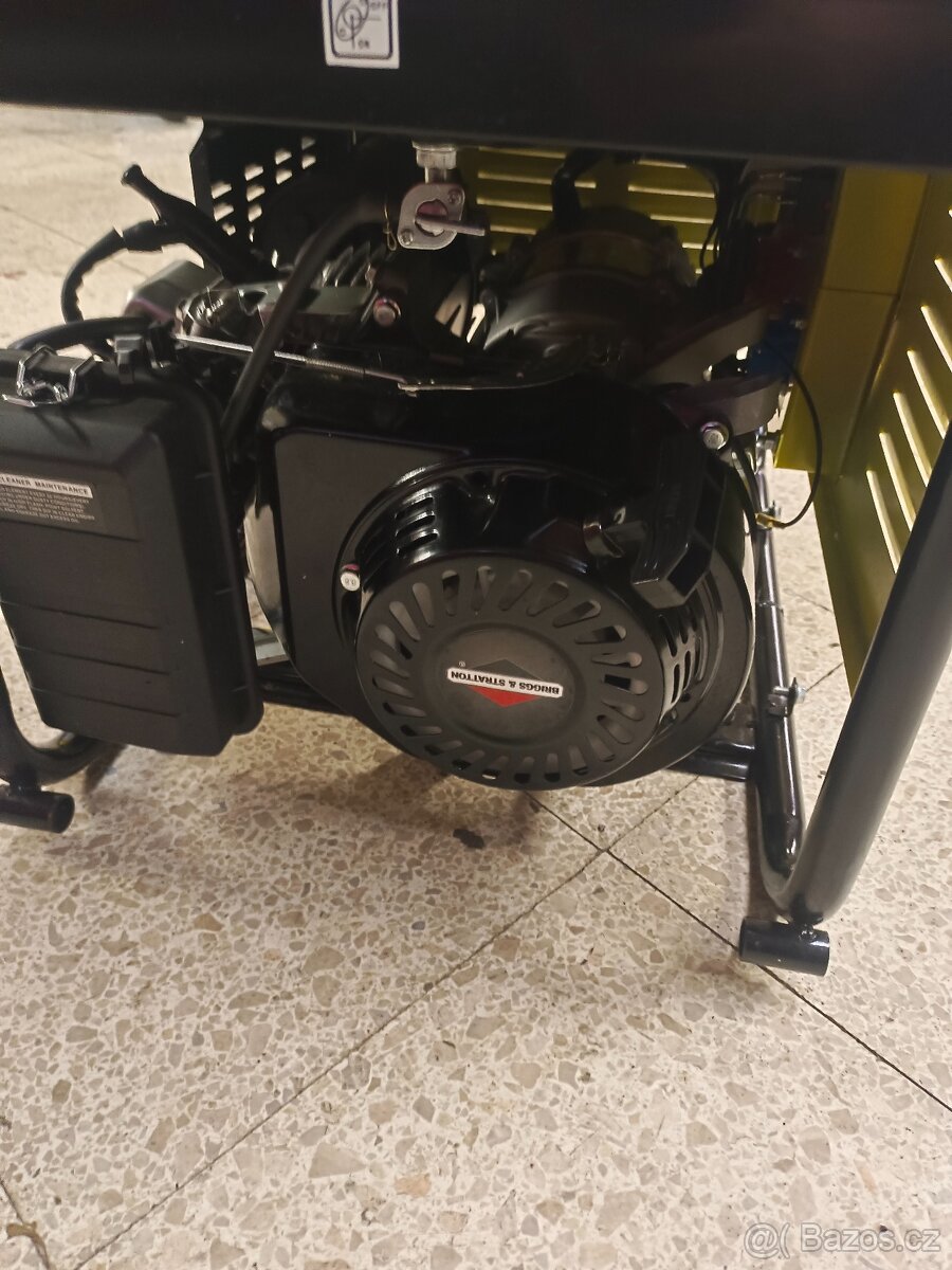 Elektrocentrála, Generátor Gessfeld GF1200V8 - 3