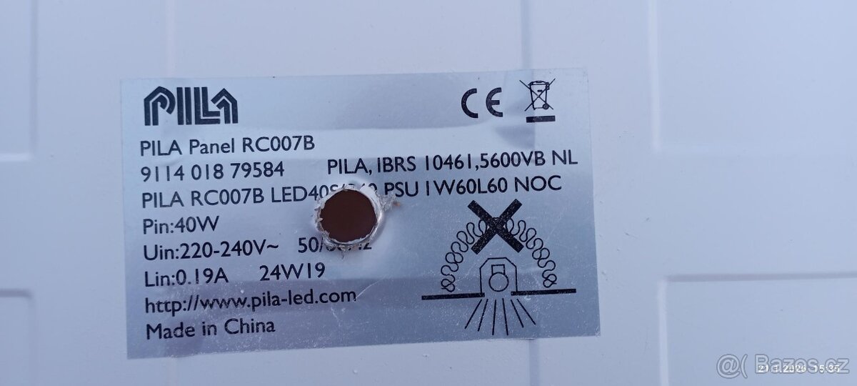 led svítidla panelové 40w - 3