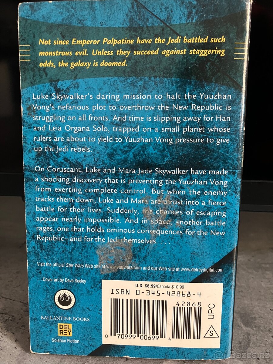 Star Wars Kniha AJ; NJO Enemy Lines II: Rebel Stand - 3