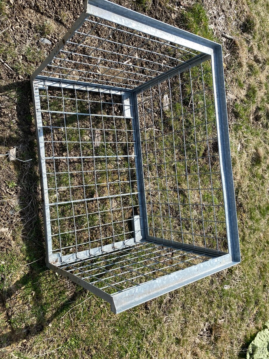 Klec na topné dřevo pozinkovaná - 3