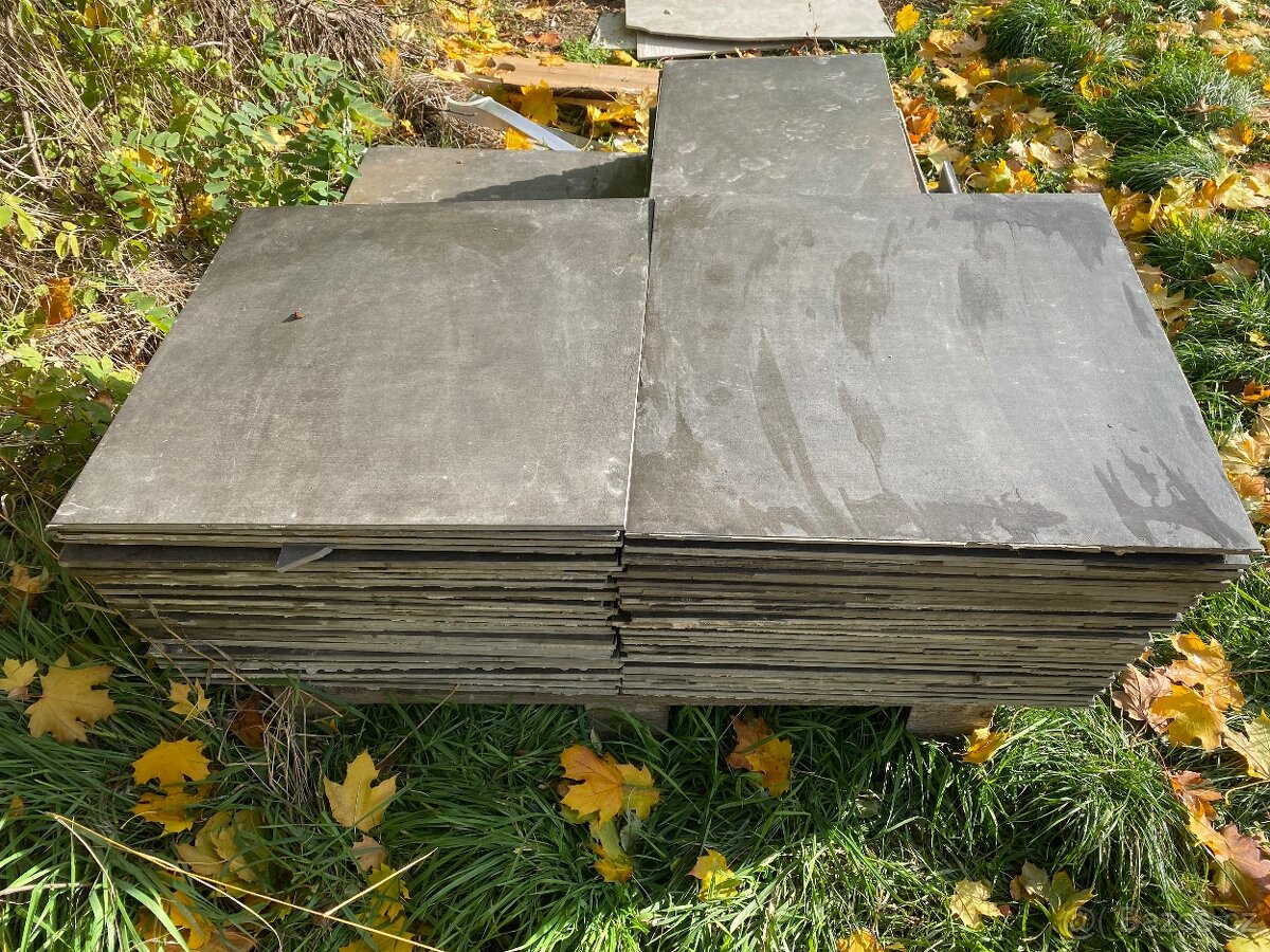 Velkoformátová dlažba šedá 60x60x9mm Poř cena 800,-kčm2 - 3