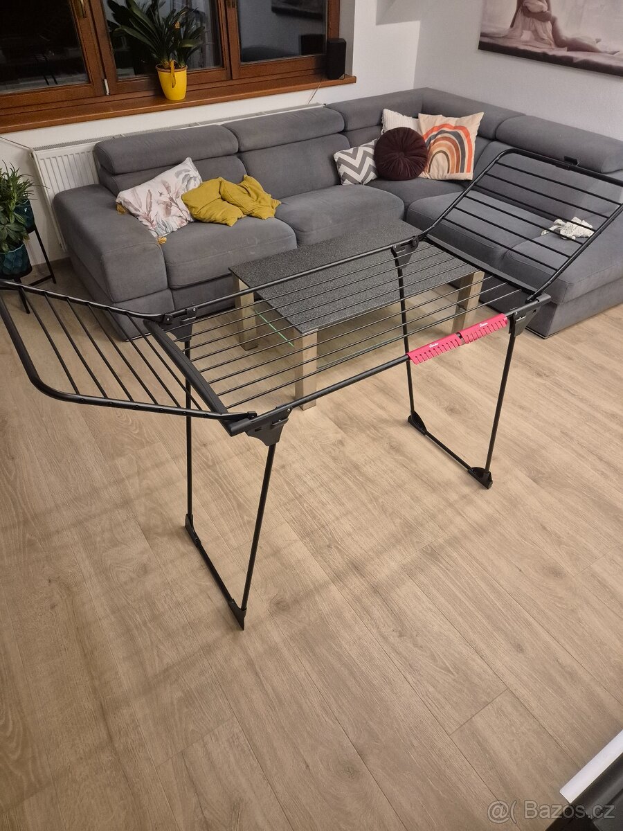 Vileda – sušák na prádlo (kovový, skládací) - 3