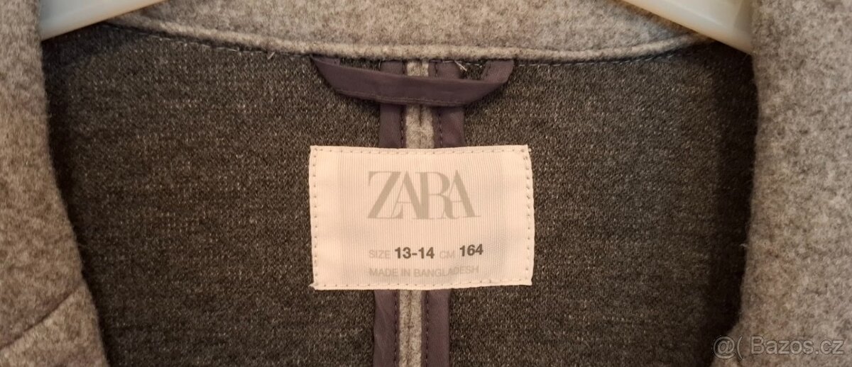 Dívčí podzimní kabátek ZARA – vel. 164 cm - 3