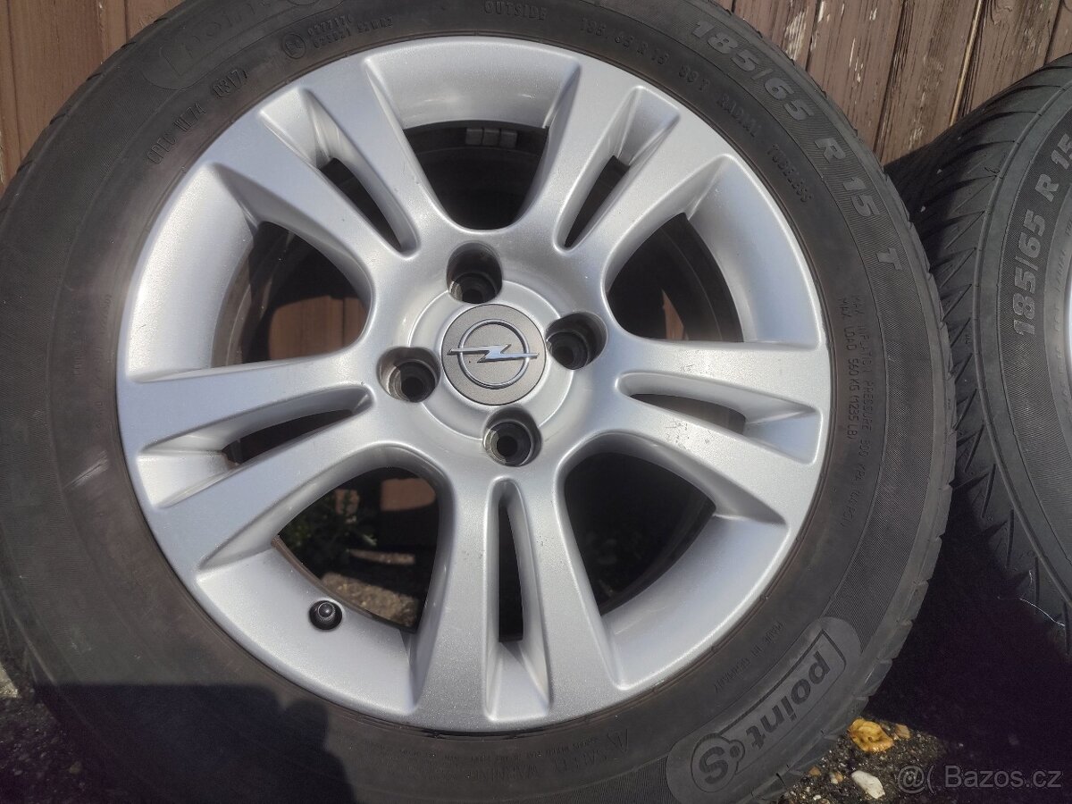Orig.Alu kola Opel Letní sada 185/65/15 - 3