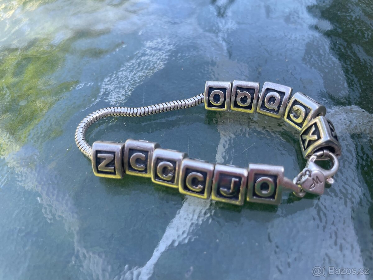 Pandora koralky - pismena - 3