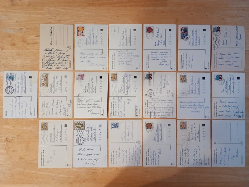 J. Lada, pohlednice Vánoce, zima, 34 ks - 3