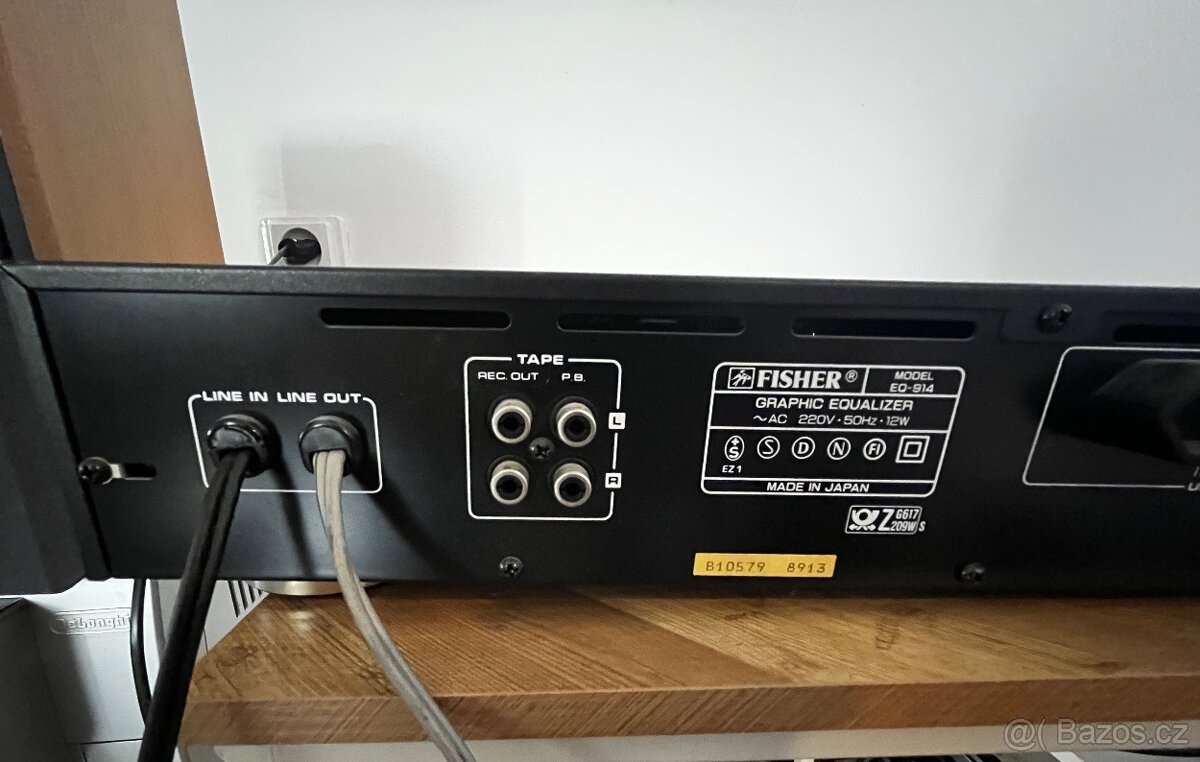 Grafický Ekvalizér Fisher - 3