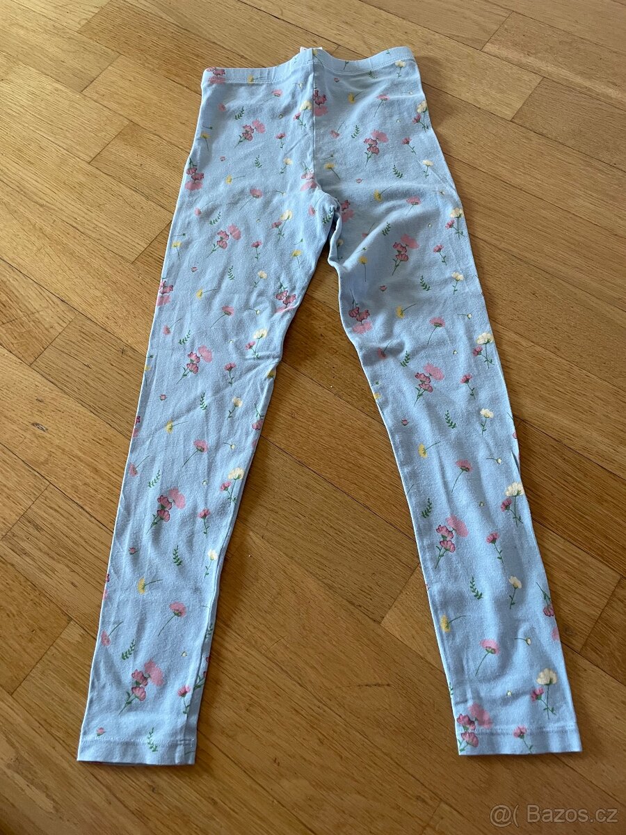 Bavlněné legíny velikost 122 - 3