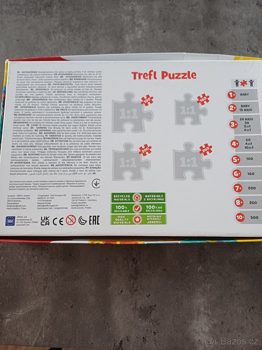 Puzzle Trefl příšerky - 3