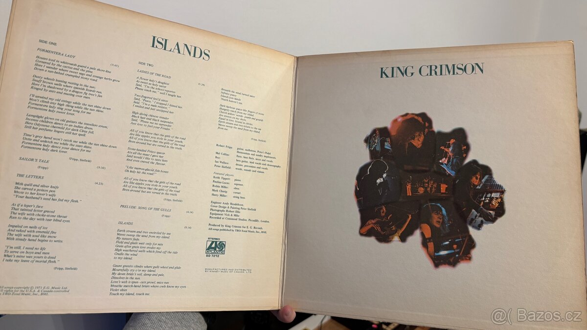 King Crimson — Islands. LP - 3