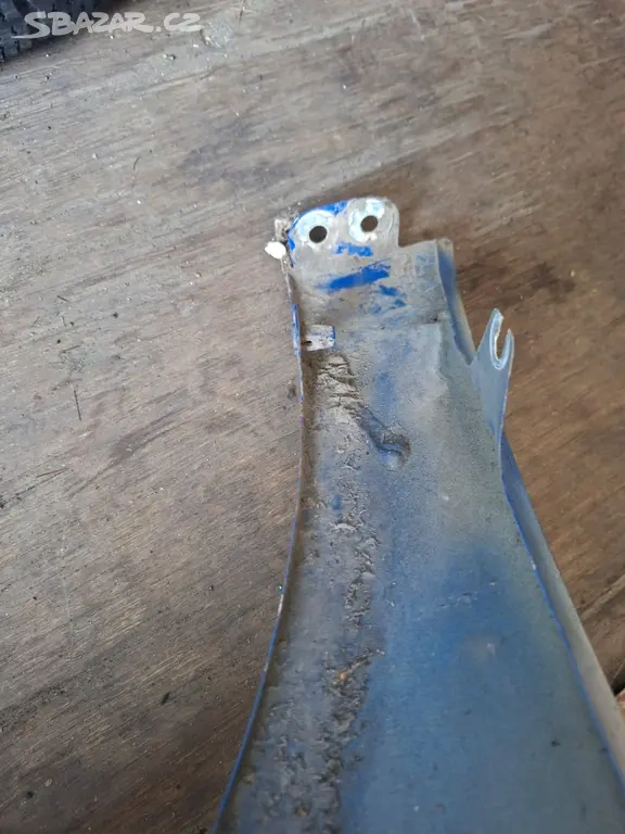 Levý přední blatník škoda fabia 2 , předface modrý - 3
