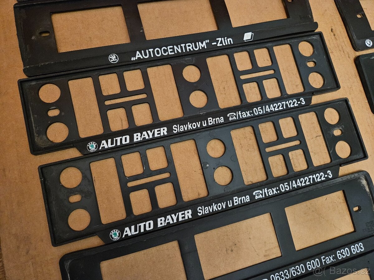 SPZ podložky retro 90s - 3