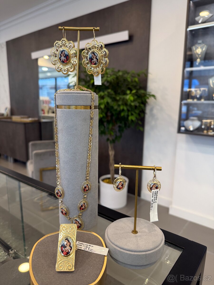 Zlatý prsten (585/1000), 17,45g - 3