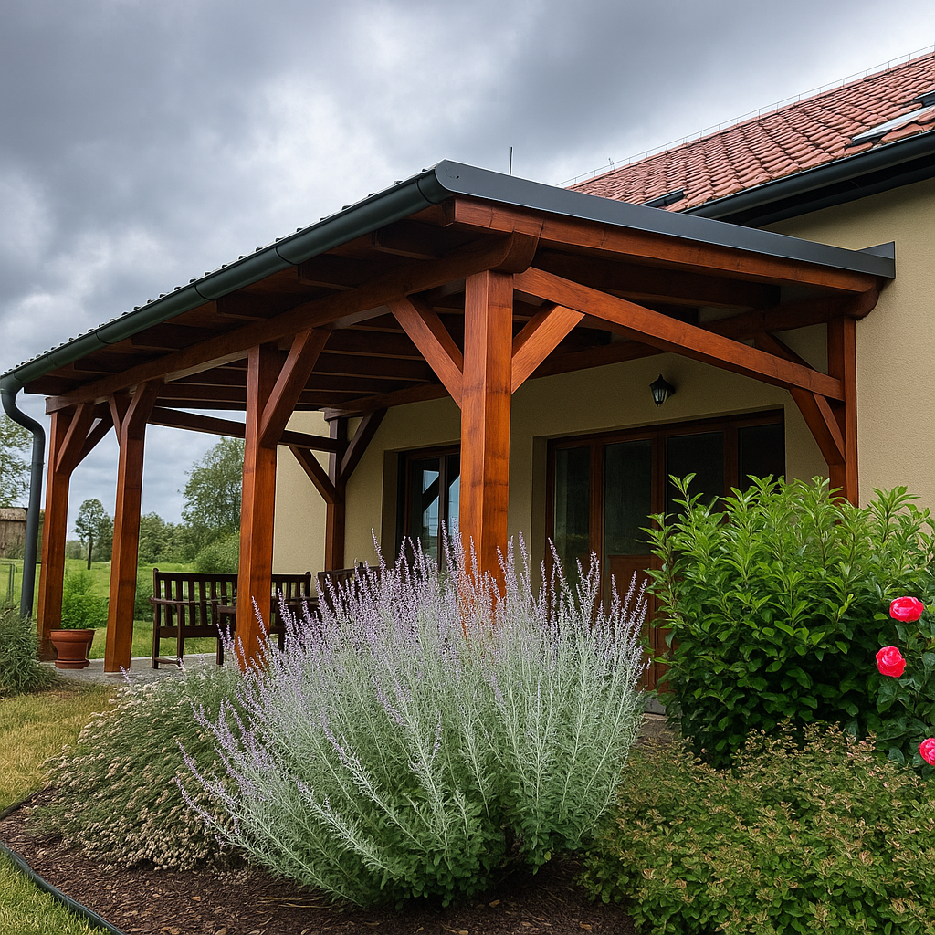 Nabízím k prodeji kvalitní dřevěnou pergolu - 3