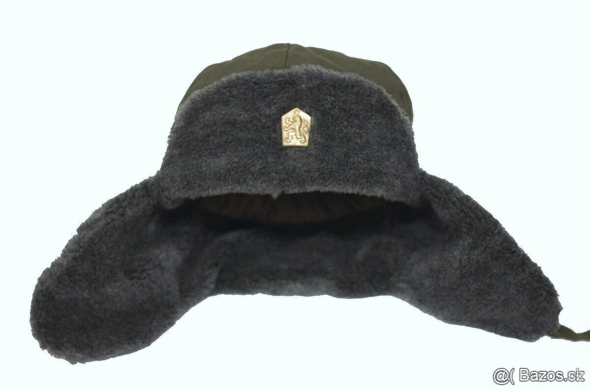 Vojenská ušanka, beranice ČSLA zimní, originál, nová - 3