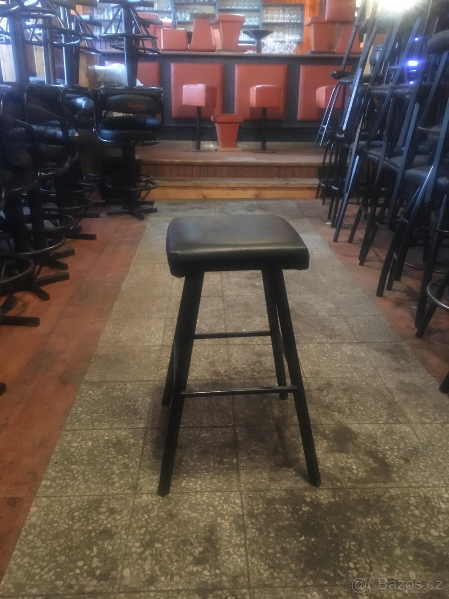Barová židle bez opěradla - 3