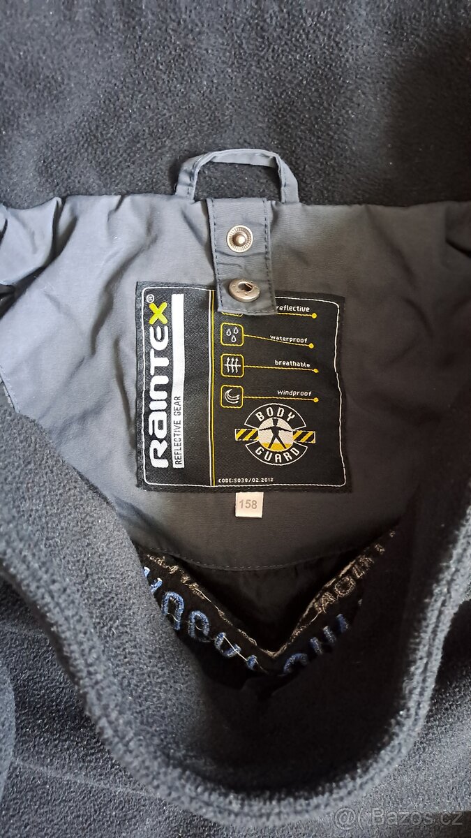 Dětská zimní bunda zn. ROCK POINT (velikost 158) s o - 3