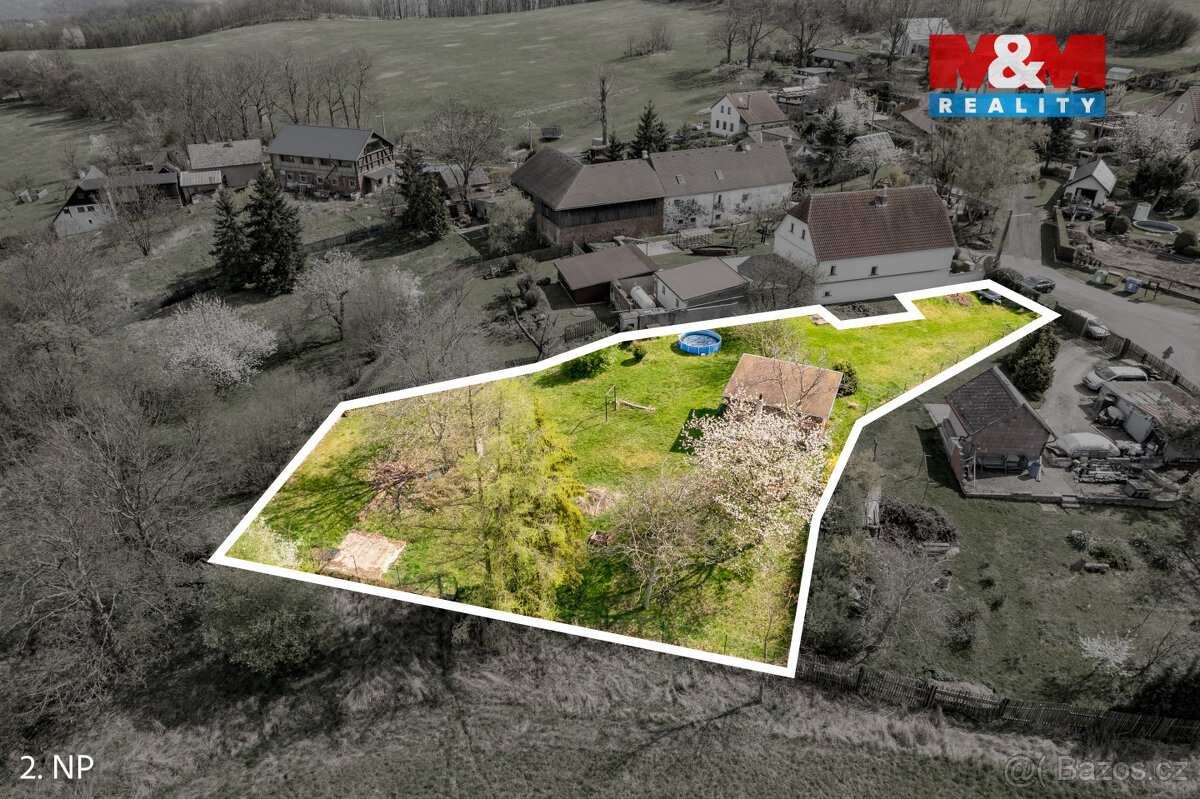 Prodej pozemku k bydlení, 1435 m², Chuderov - 3