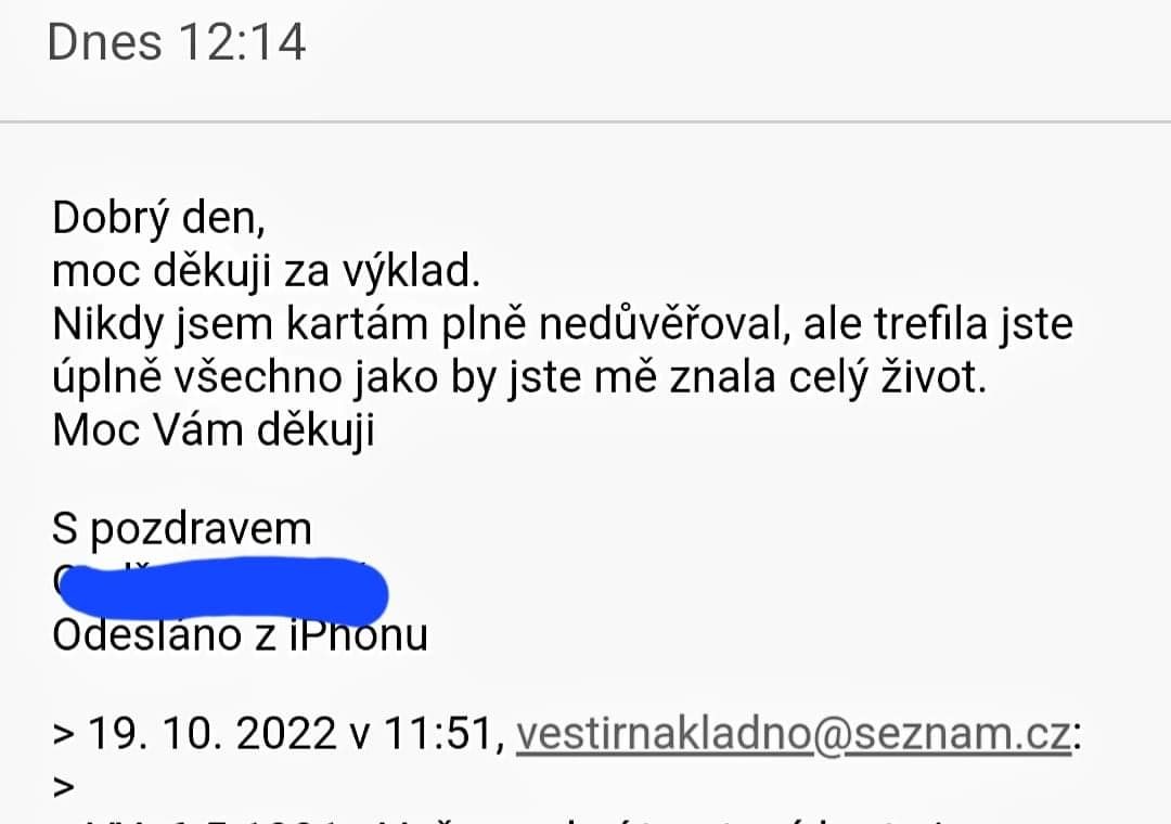 AKČNÍ VYKLAD TAROTOVYCH KARET +KARMICKOU NUMEROLOGIÍ - 3