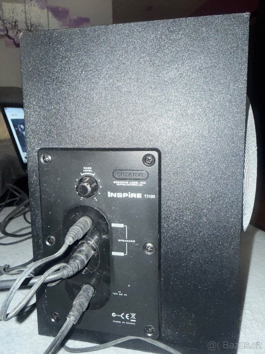 PC repro Creative 2.1 Inspire T3100 s aktivním subwooferem… - 3