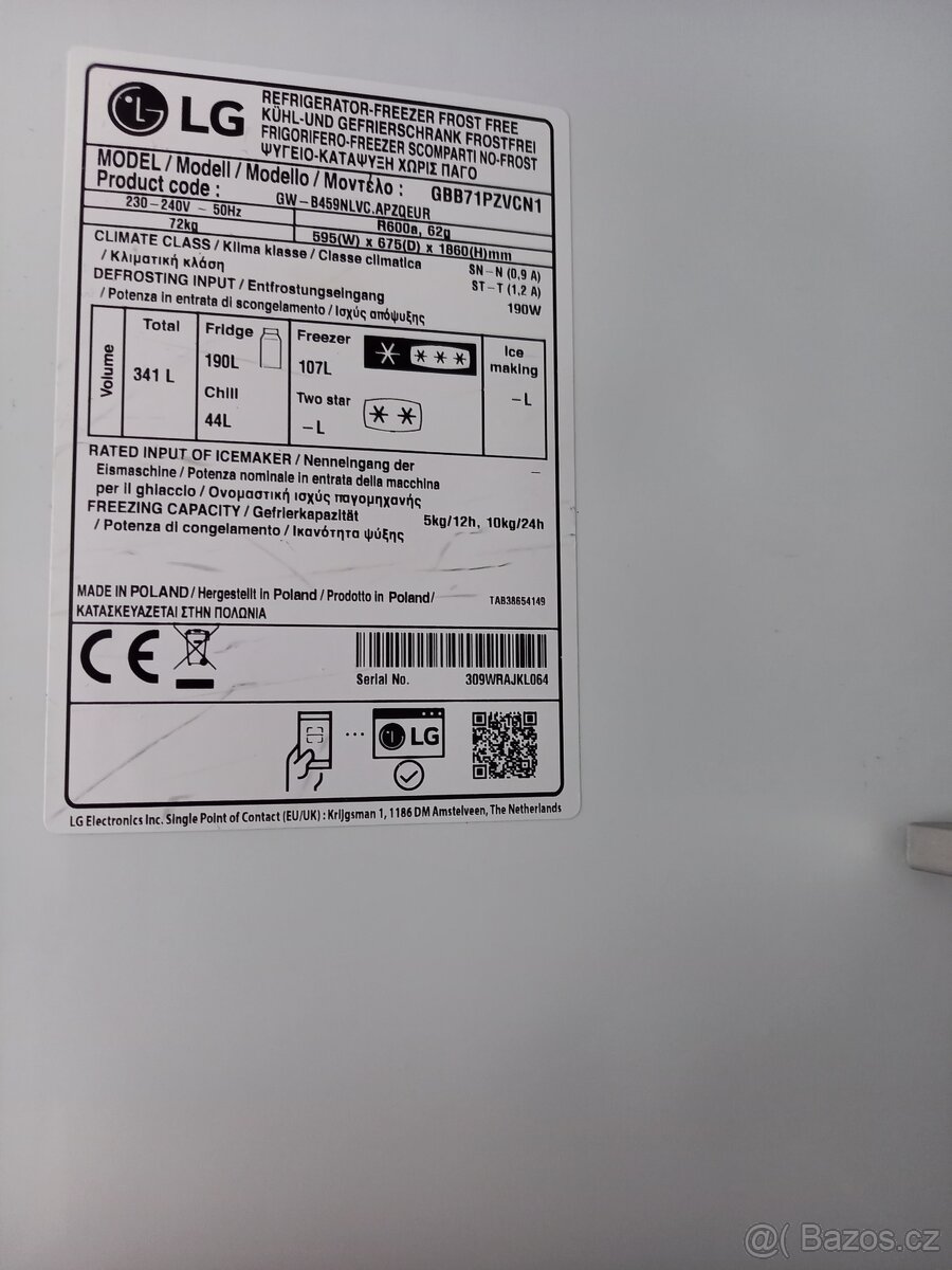 kombinovaná lednice - 3