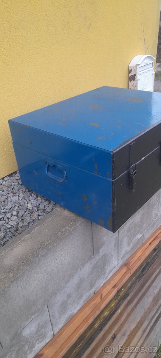 Velká plechová bedna 66x53x32cm - 3