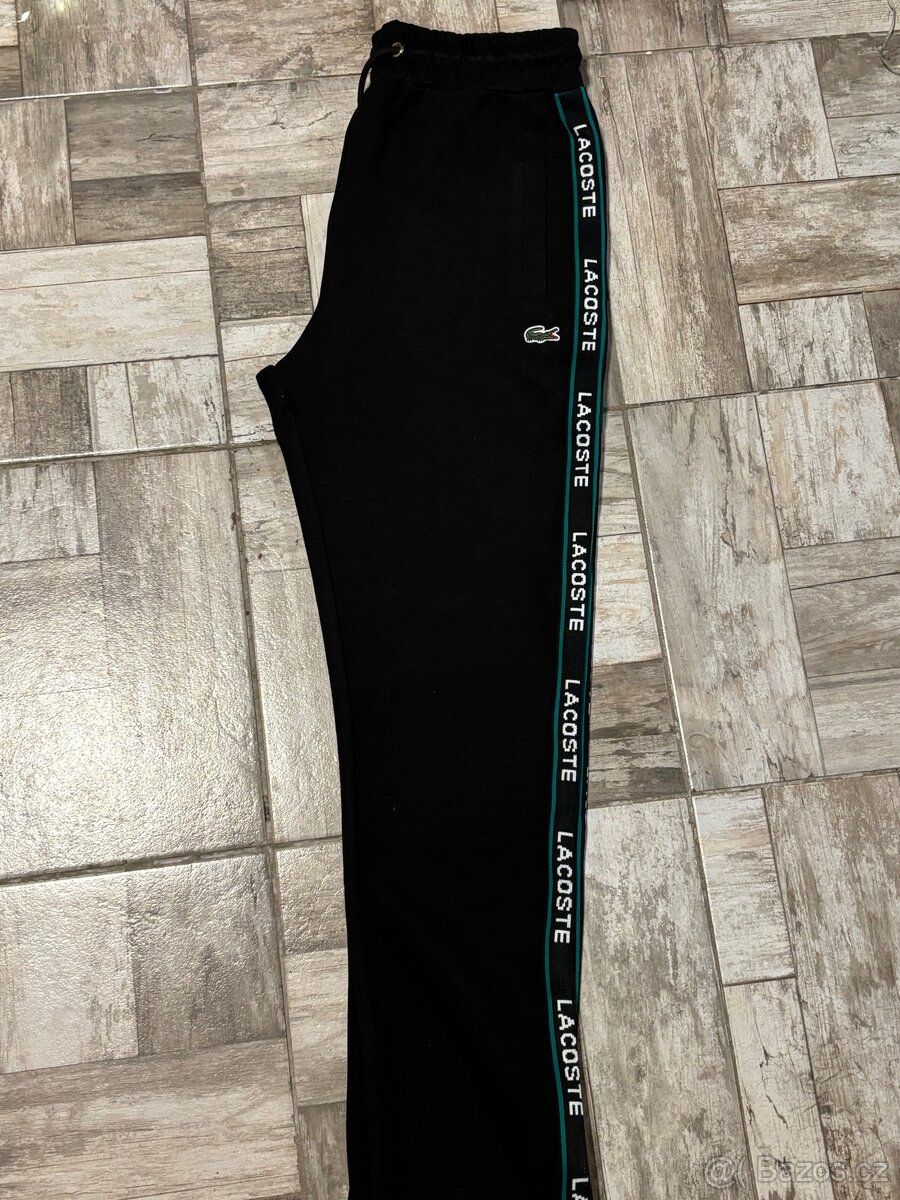 La coste tracksuit (teplakovka) černá - 3