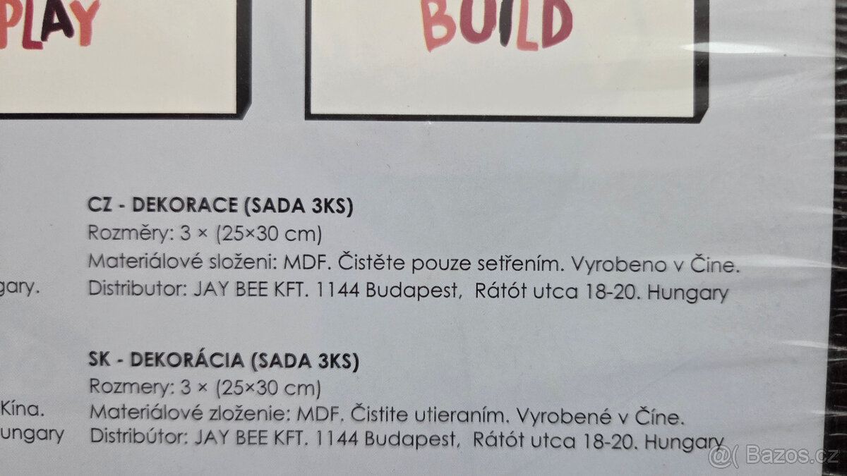 Dekorativní rámečky - nové, nerozbalené - 3