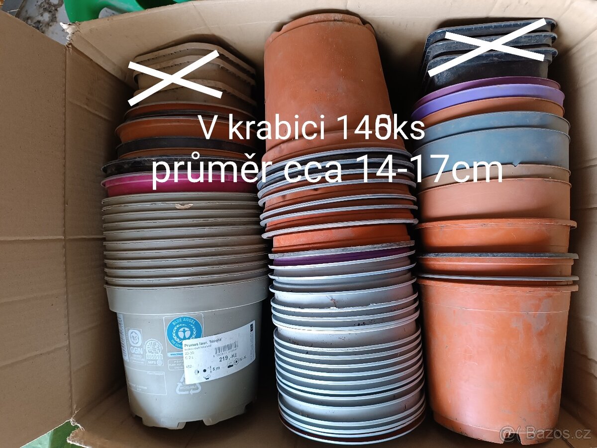 Kelímky květináče sadba - 3