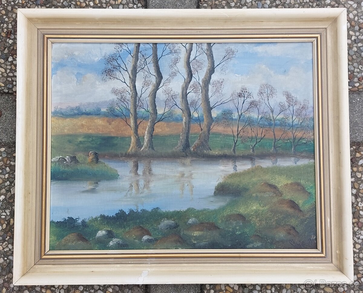 Starý velký obraz. - 3