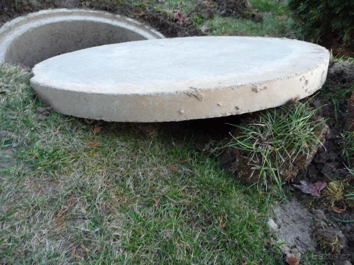 betonový poklop - průměr 100cm - 3