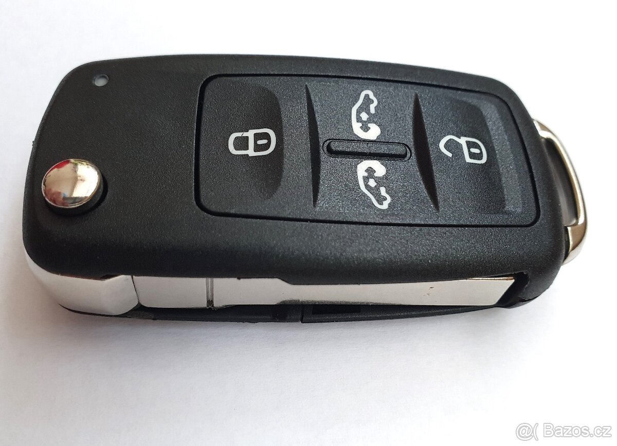 Klíč Vw Sharan Multivan Transporter 5 tlačítek. - 3