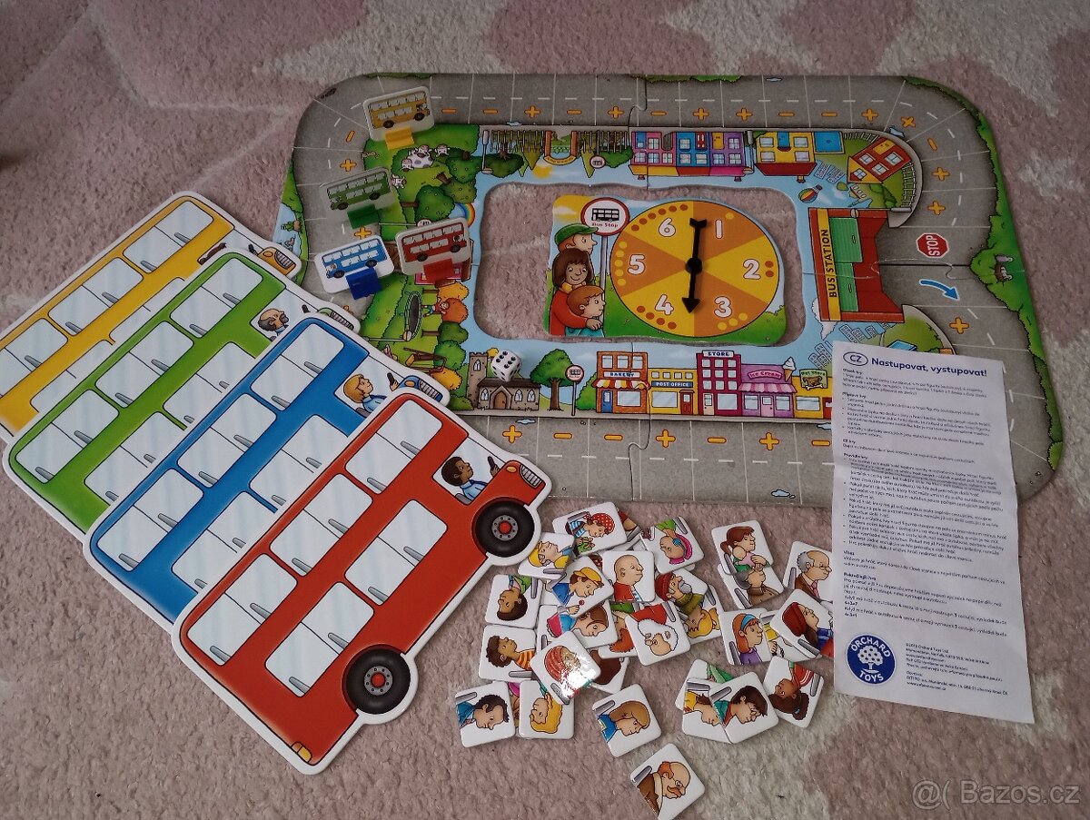 Stolní hra- Nastupovat, vystupovat - 3