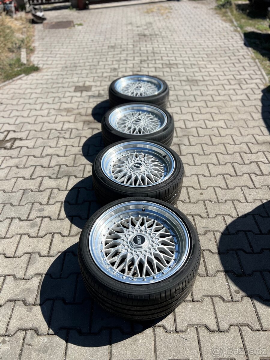 Sada alu kol BBS RS r18 5x120 - 3
