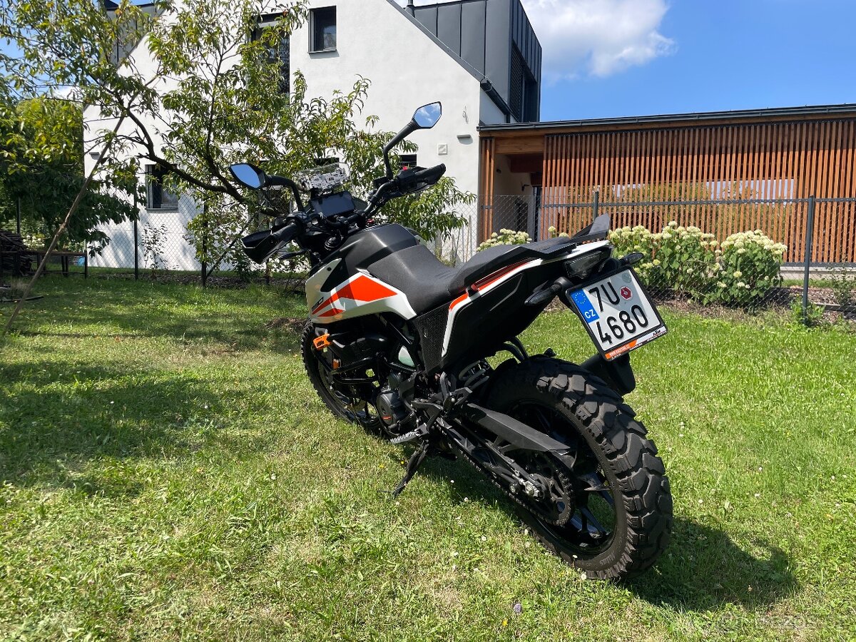 KTM 390 adventure, rok 2021