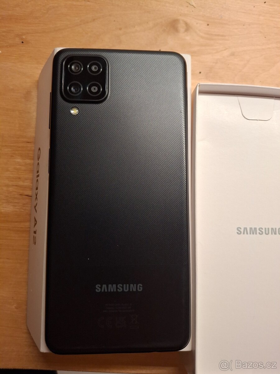 Mobil SAMSUNG GALAXY A12 64GB black - 3