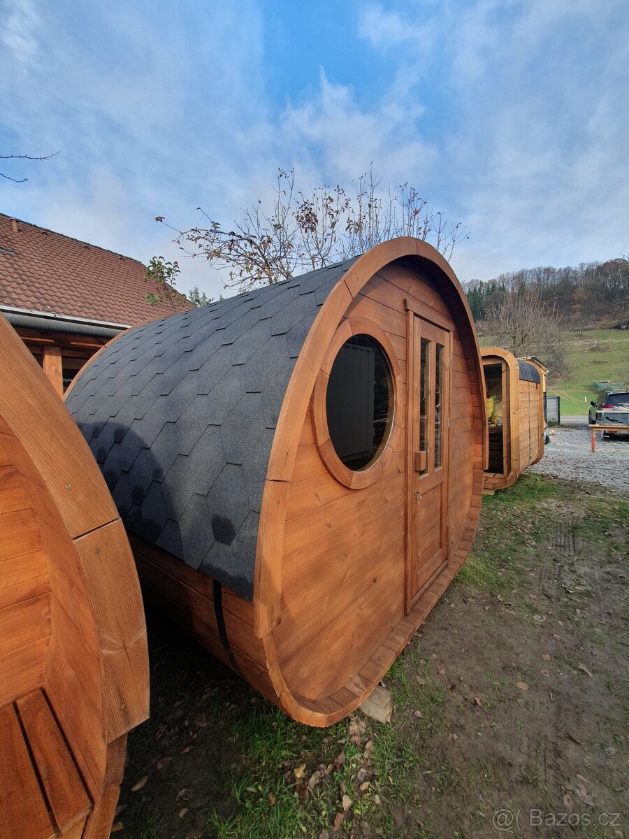 Sauna ŠMOLKO z termodreva ihneď k odberu - 3