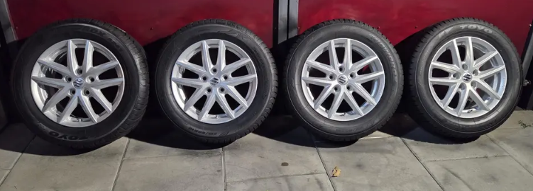16"ZIMNÍ OBUT ALU KOLA 5x114.3 SUZUKI VITARA+ČIDLA - 3