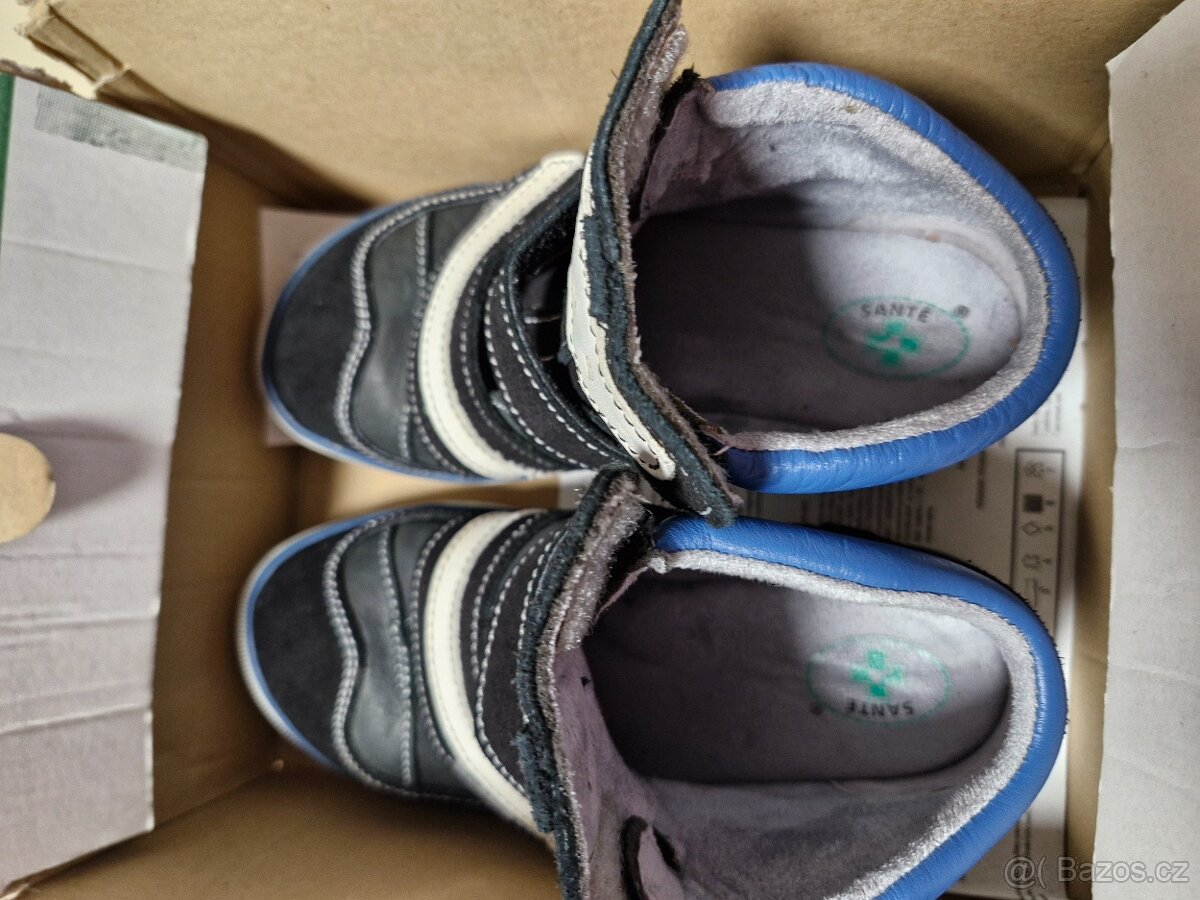 Celoroční kožené boty Santé 33 - 3