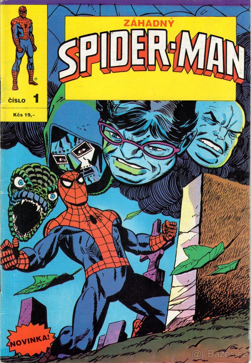 Komiksové časopisy Záhadný Spider-Man ( Semic – Slovart ) - 3