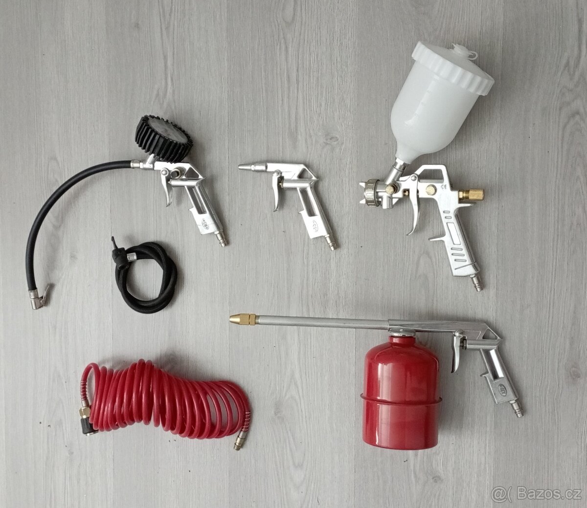 Sada pneumatického nářadí ke kompresoru - 3