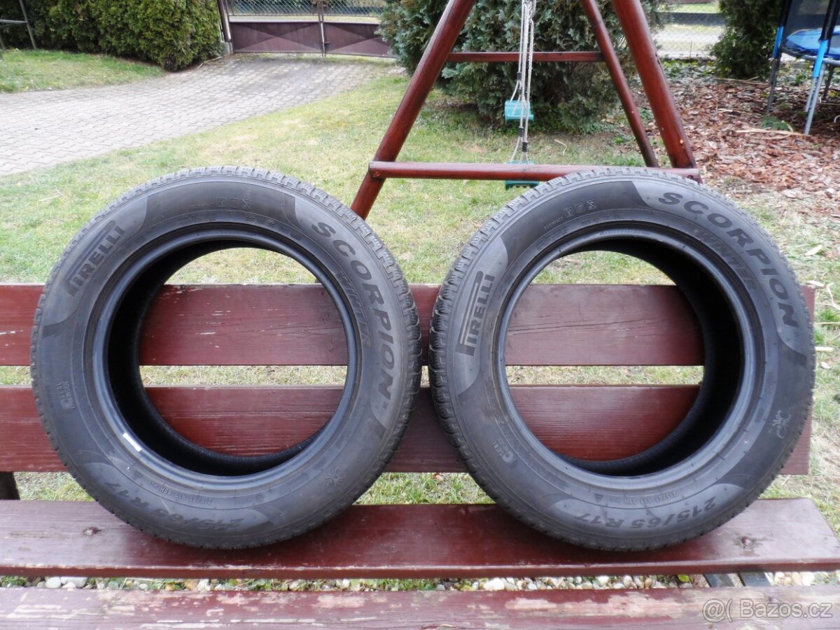 Zimní Pneu 215/65/17 M+S Pirelli Scorpion - 3