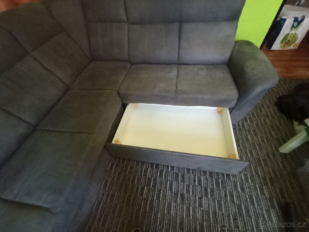 Sedací souprava rohová, tvar U. - 3