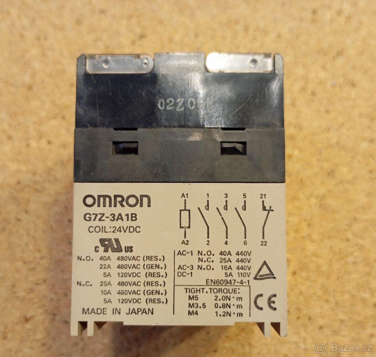 Stykač Omron G7Z-3A1B - 3