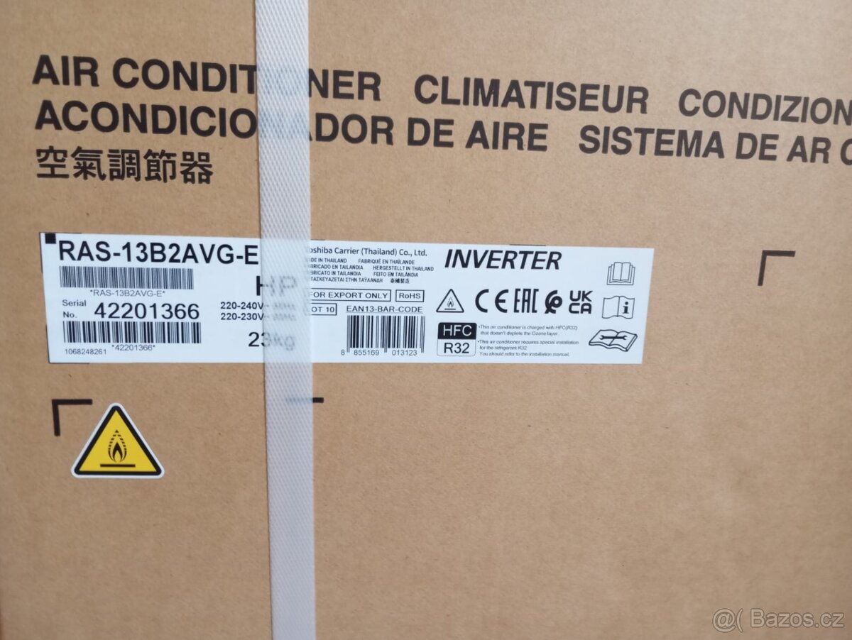 Prodám nové klimatizace Toshiba split + multisplit - 3